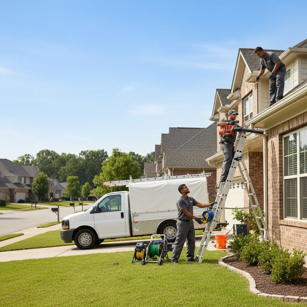 Home Gutter Service in Gans, OK near me